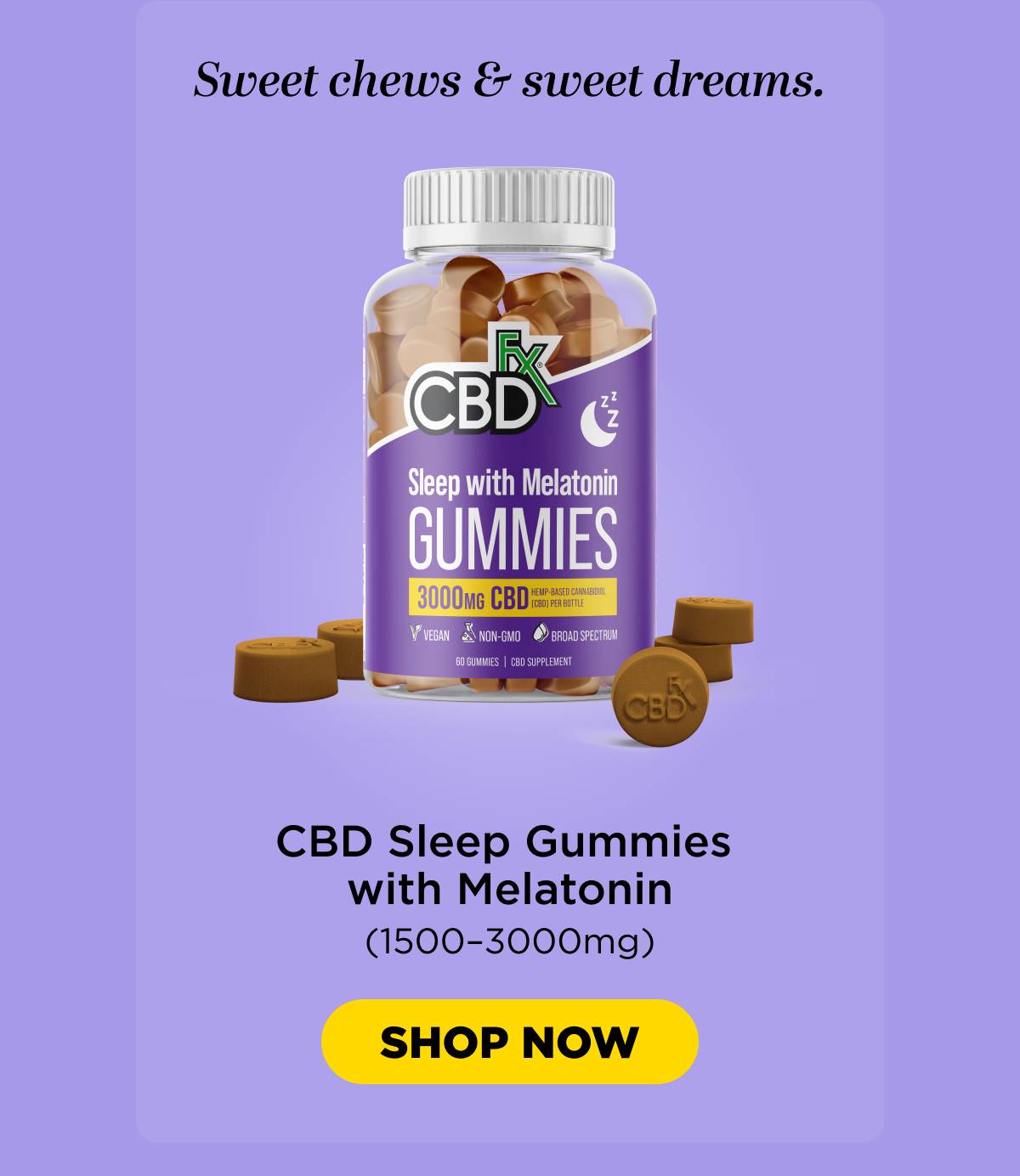 CBD Sleep Gummies with Melatonin