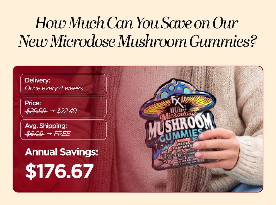 New Microdose Mushroom Gummies? 