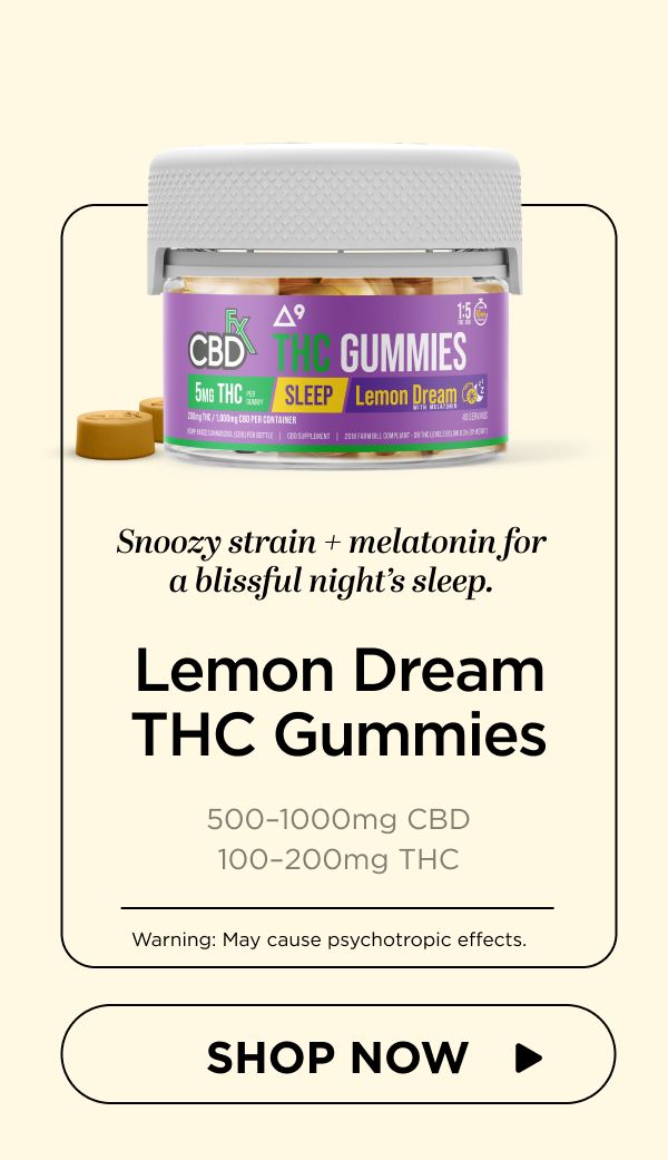 Lemon Dream THC Gummies