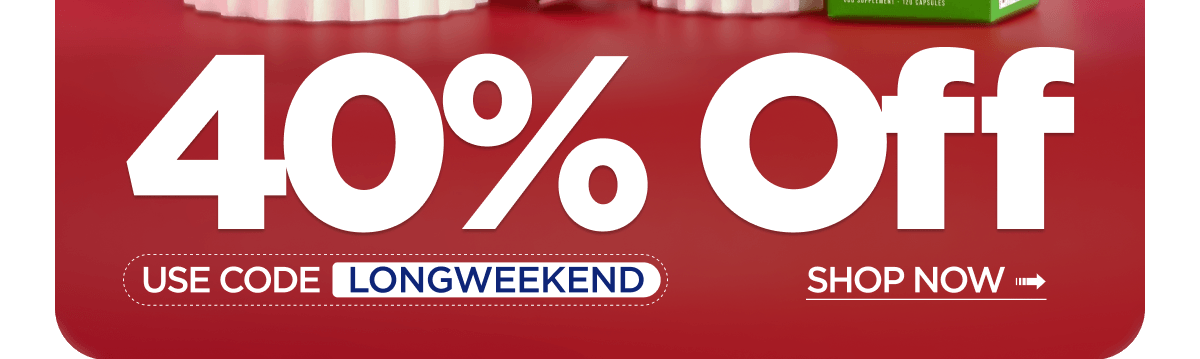 Labor Day Sale | 40% OFF