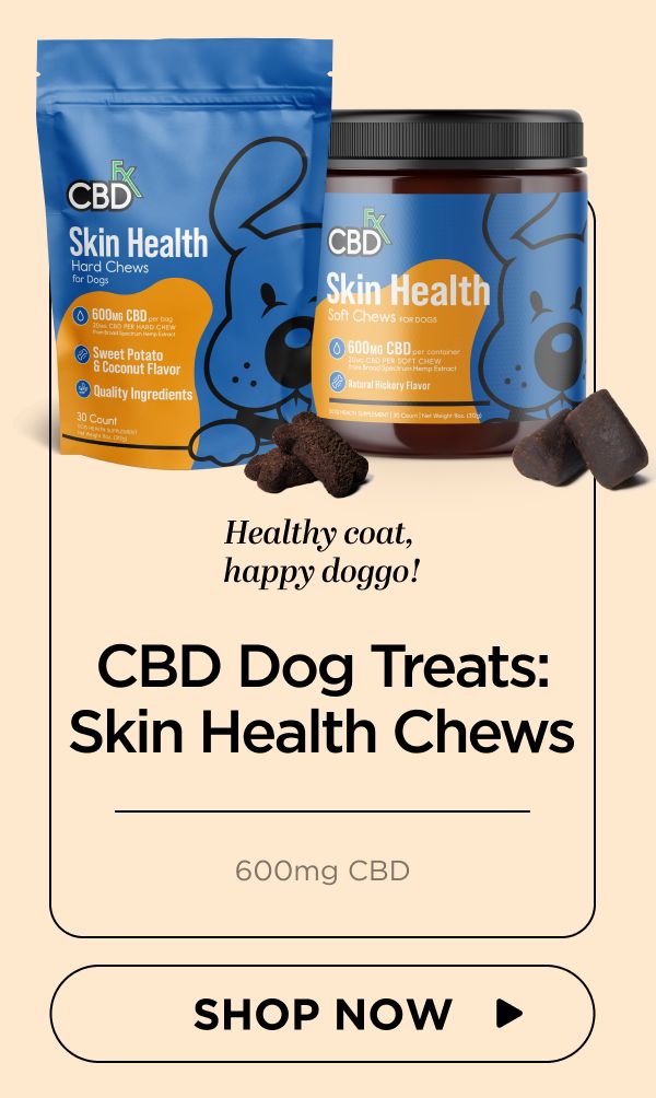 CBD Dog Treats: Skin Health Chews