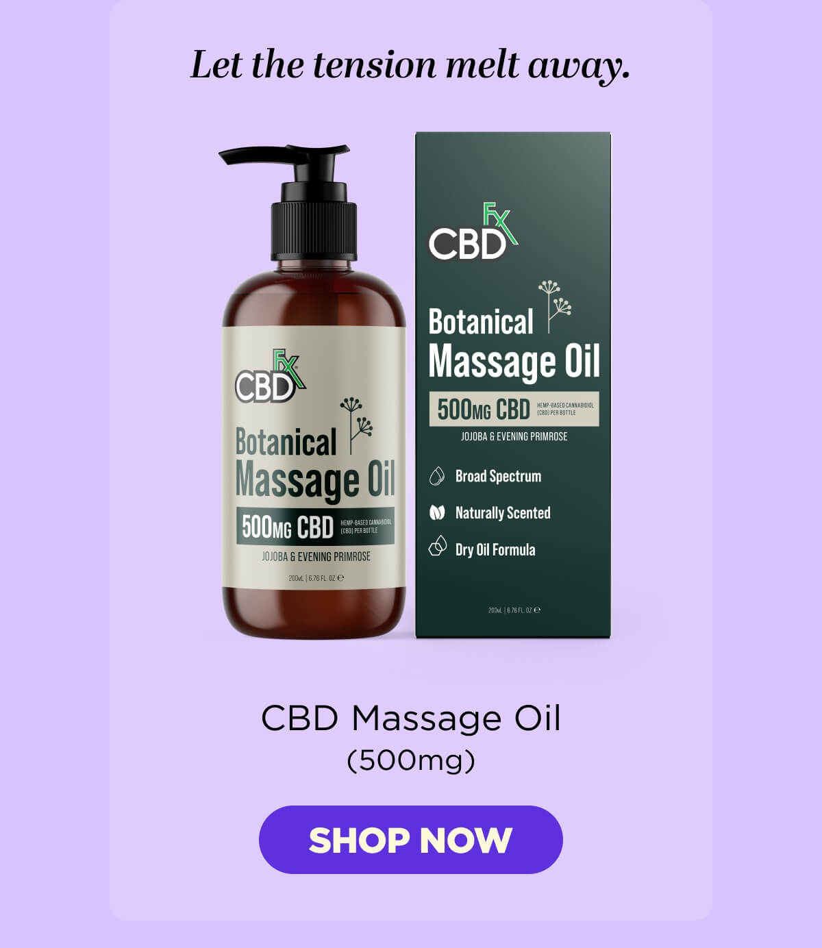 CBD Massage Oil