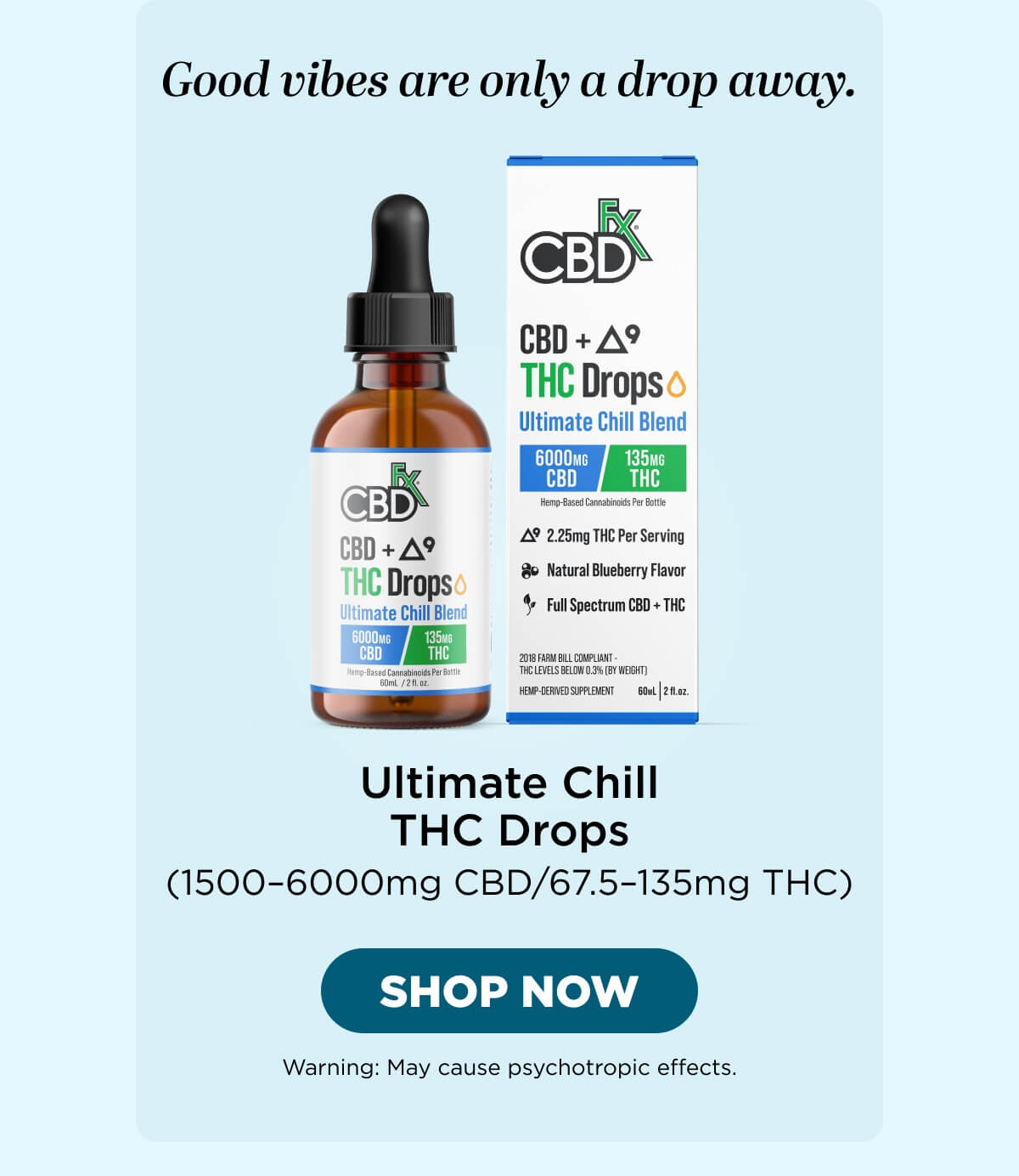 Delta-9 THC Drops: Ultimate Chill Blend
