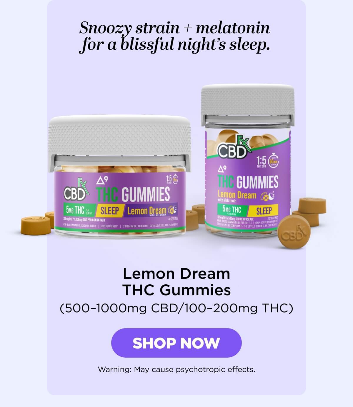Lemon Dream THC Gummies