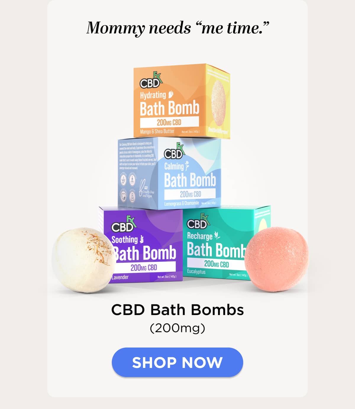 CBD Bath Bombs