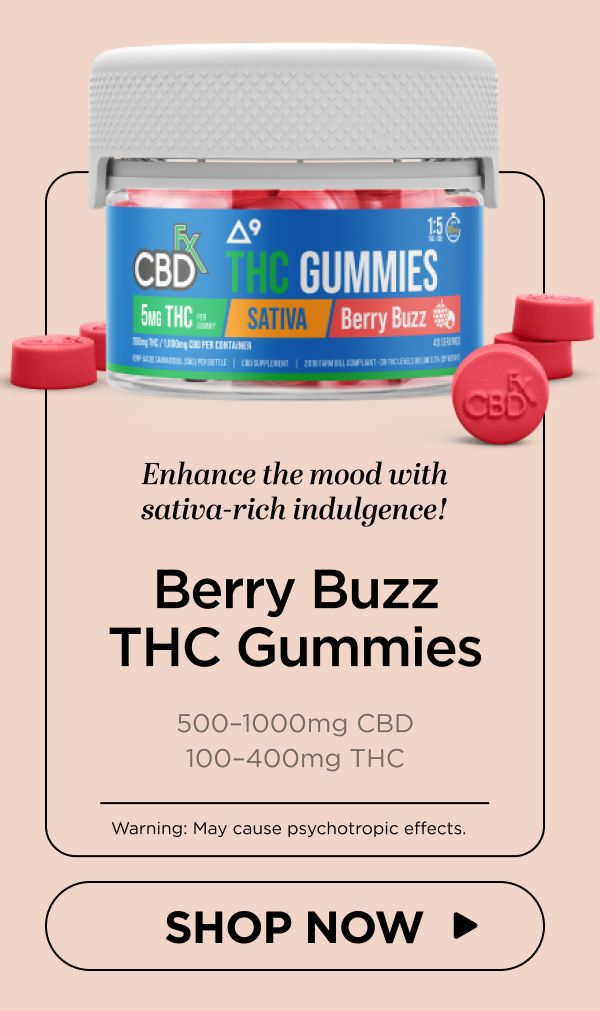 Berry Buzz THC Gummies