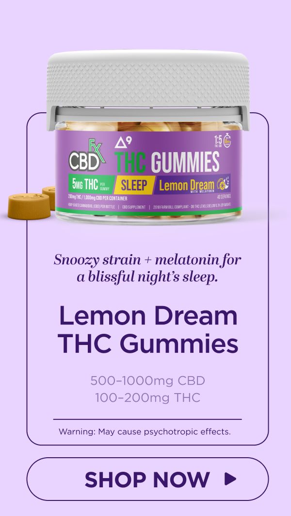 Lemon Dream THC Gummies