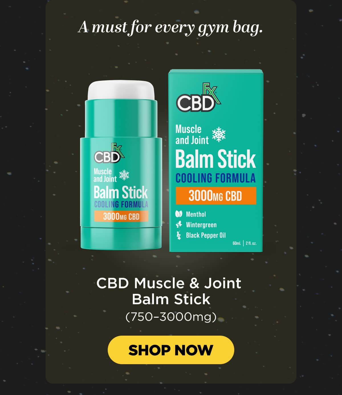 CBD Muscle & Joint Balm Stick