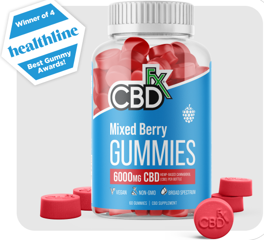 Original Mixed Berry CBD Gummies jar