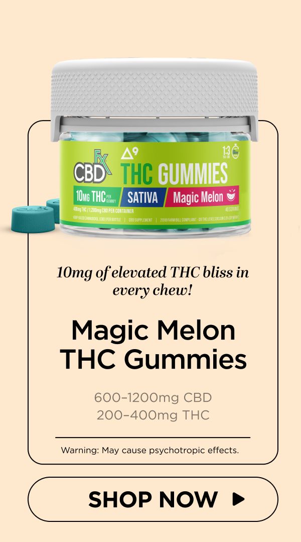 Magic Melon THC Gummies