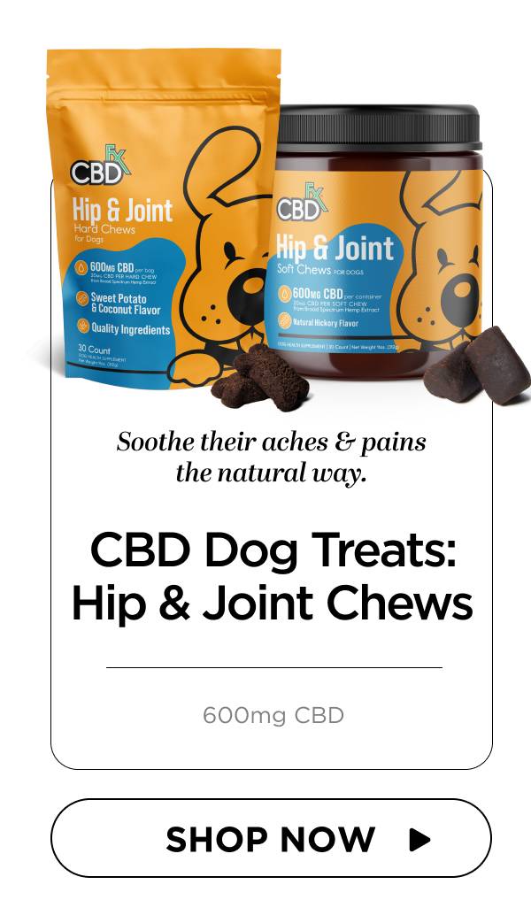 CBD Dog Treats: Hip & Joint Chews