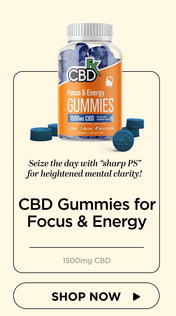 CBD Gummies for Focus & Energy