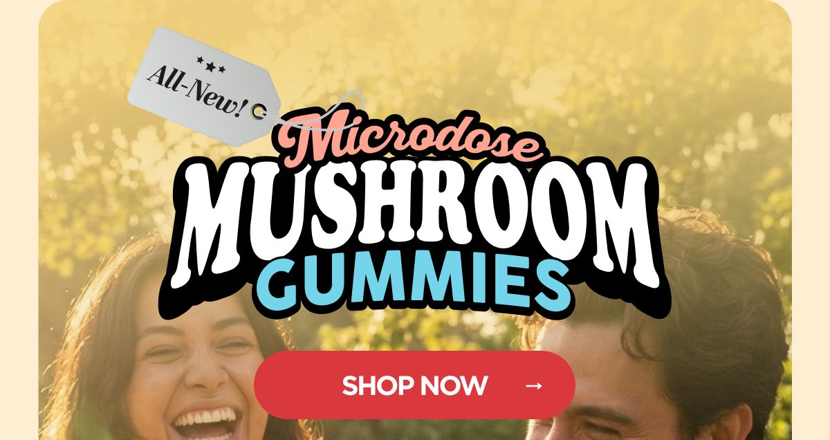 All-New Microdose Mushroom Gummies