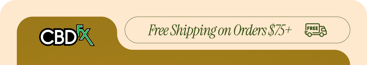CBDfx - Free Shipping on Orders $75+