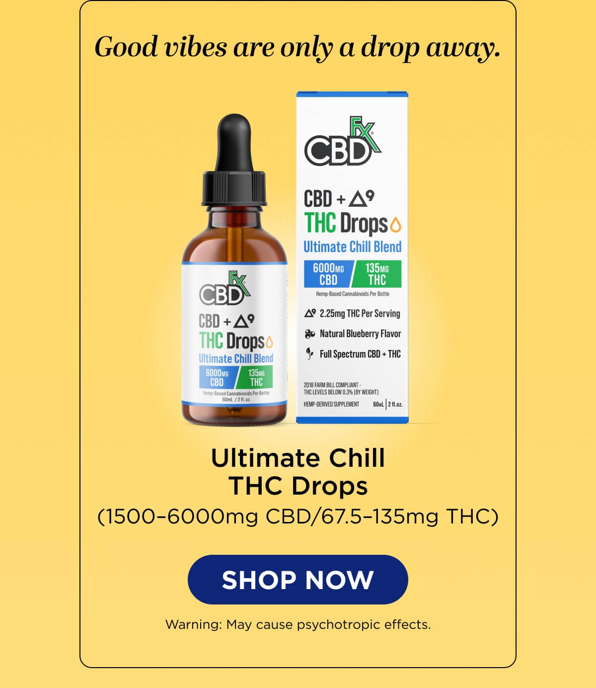 Delta-9 THC Drops: Ultimate Chill Blend