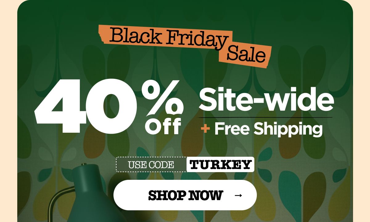 Black Friday Sale Get 40% OFF + Free Shipping Use code TURKEY