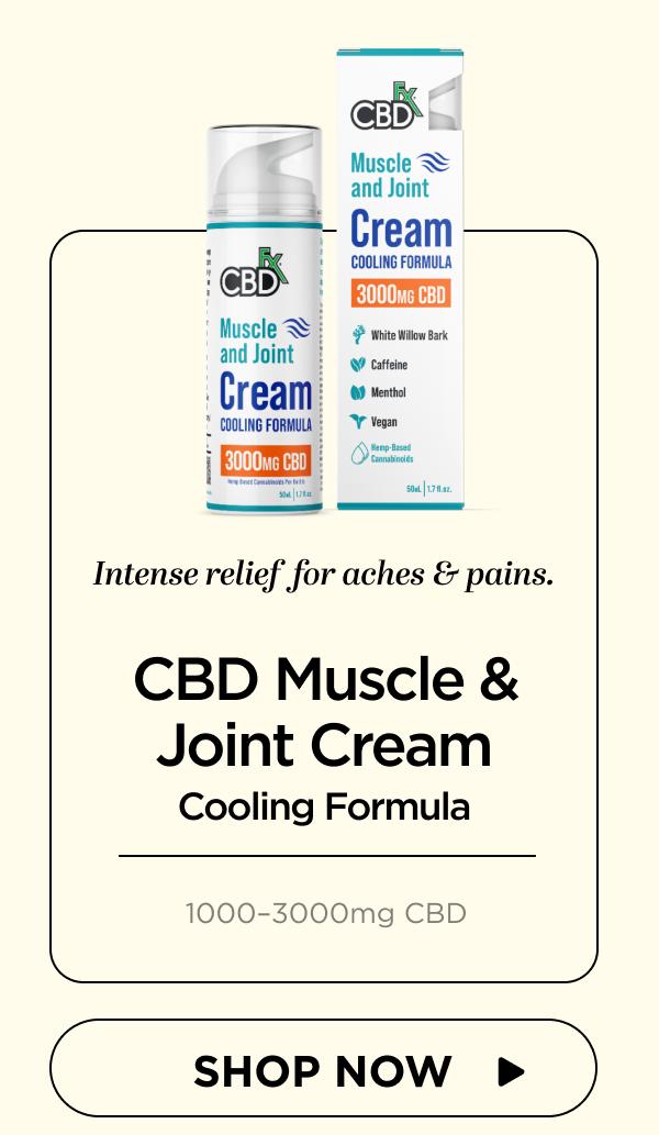 Muscle & Joint Cream: Cooling Formula