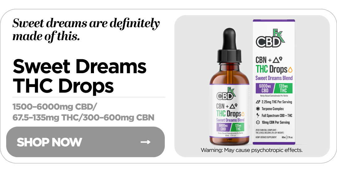 Sweet Dreams Blend THC Drops