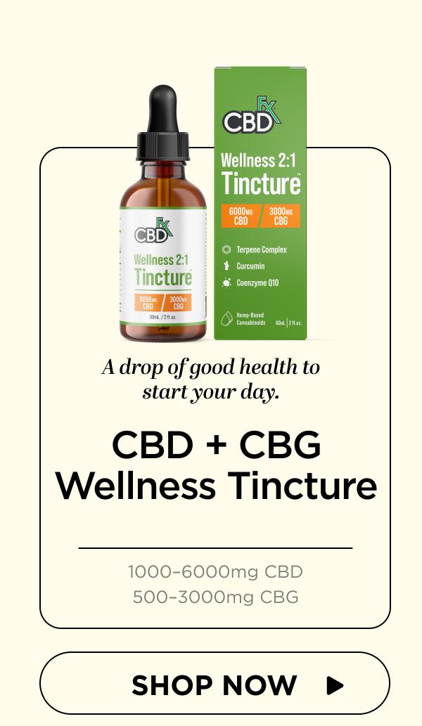 CBD + CBG Wellness Tincture