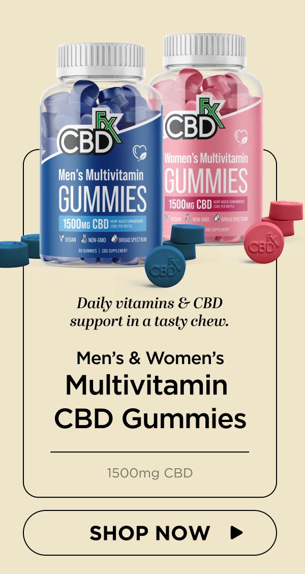 Men's & Women's Multivitamin CBD Gummies