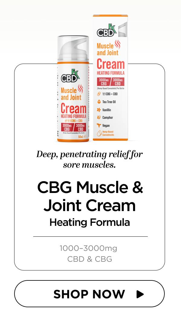 Muscle & Joint Cream: Heating Formula