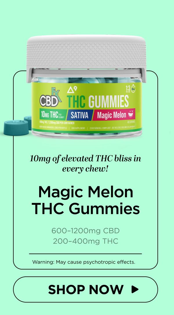 Magic Melon THC Gummies