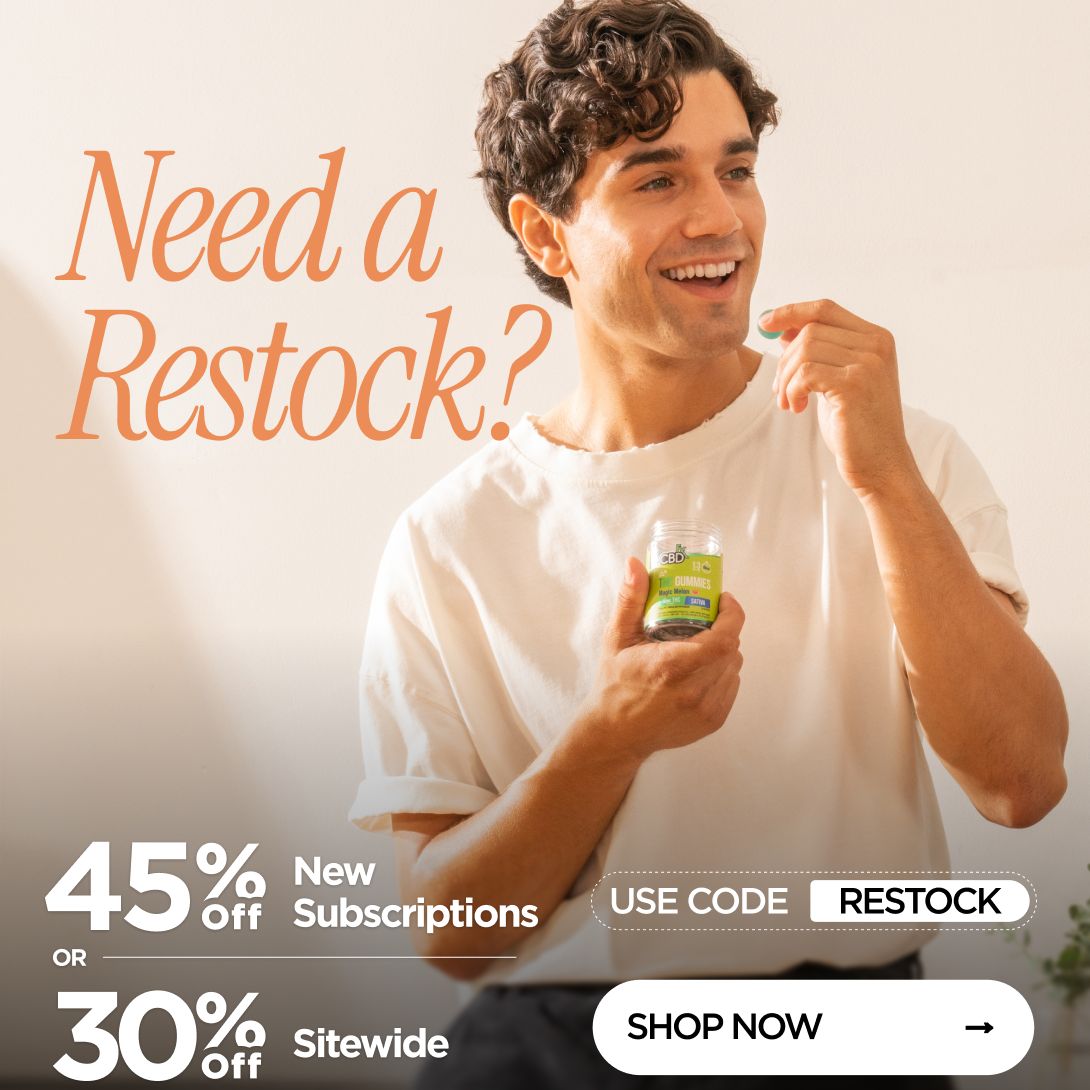 Need a Restock? 45% OFF New Subscriptions or 30% OFF Sitewide Use code RESTOCK