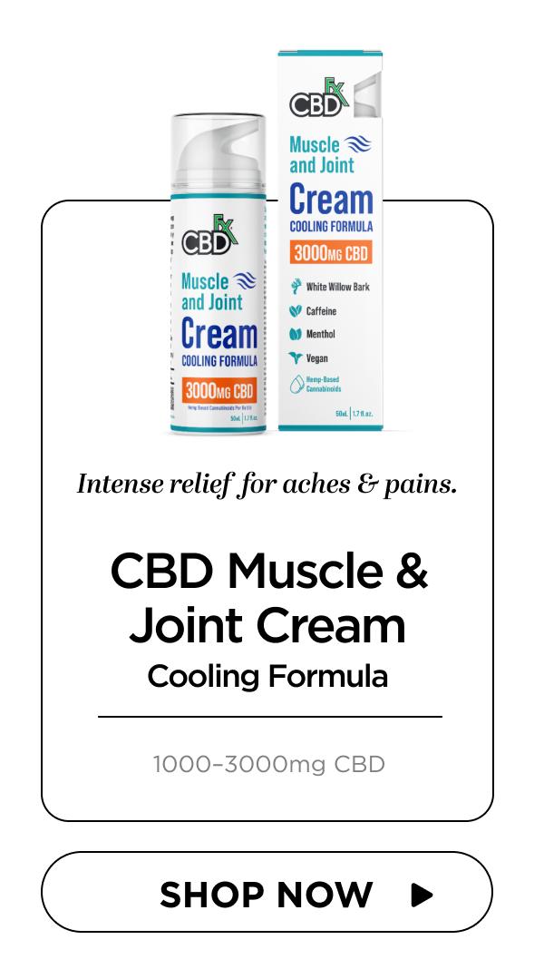 Muscle & Joint Cream: Cooling Formula