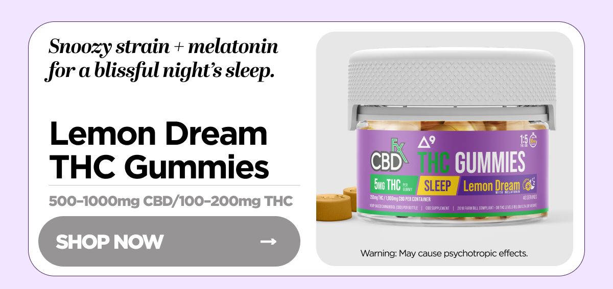 Lemon Dream THC Gummies