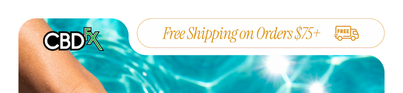 CBDfx - Free Shipping on Orders $75+