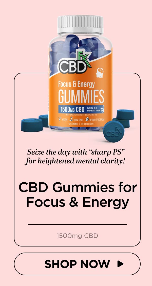 CBD Gummies for Focus & Energy
