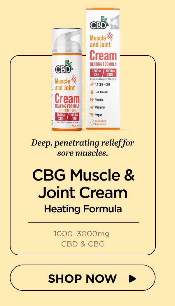 Muscle & Joint Cream: Heating Formula