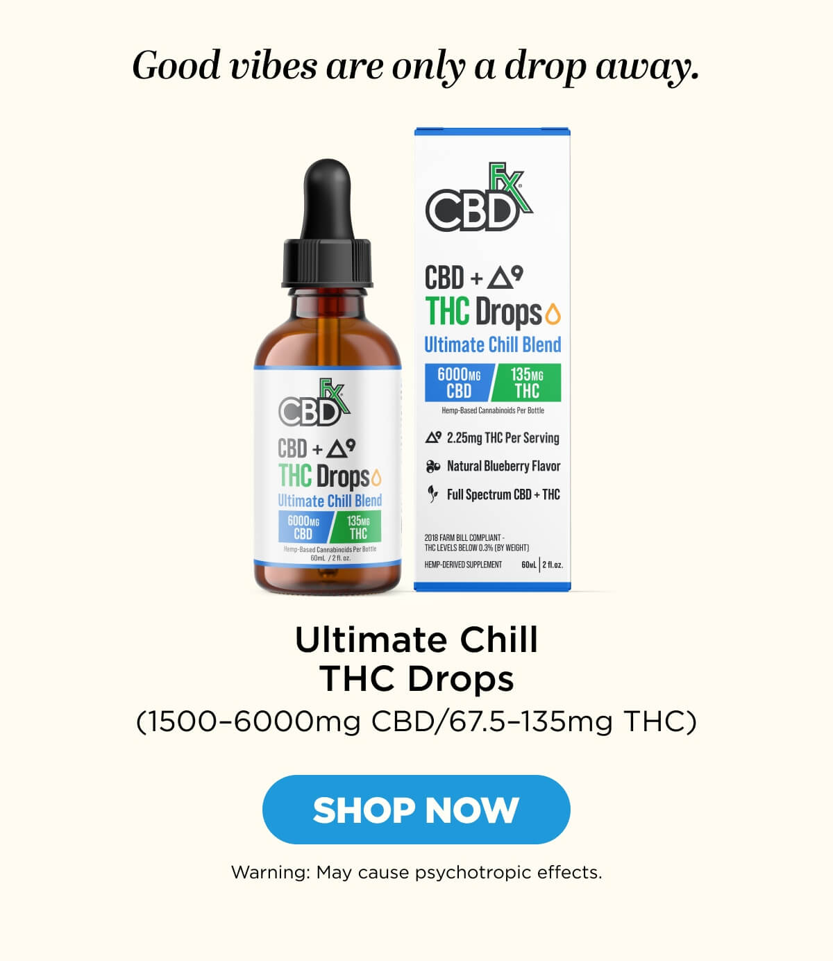 Delta-9 THC Drops: Ultimate Chill Blend