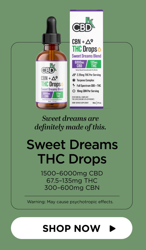 Sweet Dreams Blend THC Drops
