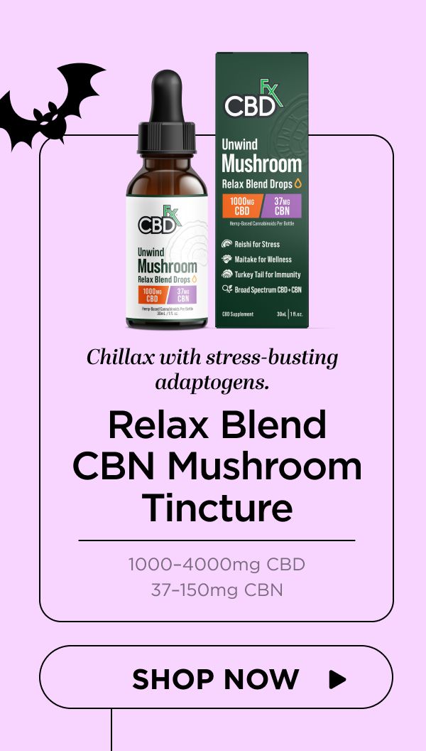 Unwind Mushroom Relax Blend Drops