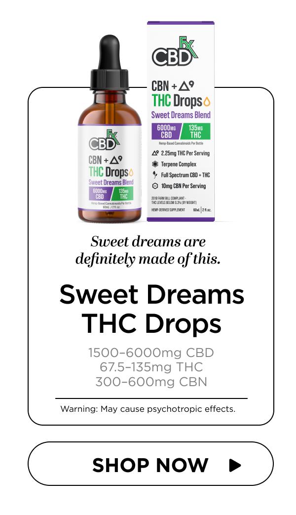 Sweet Dreams Blend THC Drops