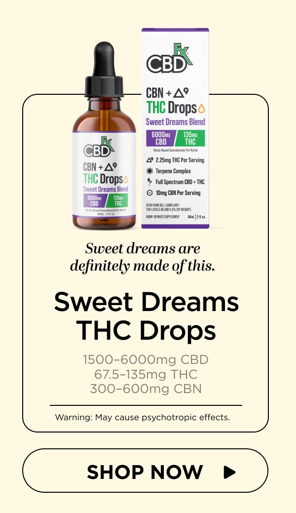 Sweet Dreams Blend THC Drops