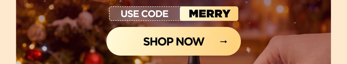Use code MERRY