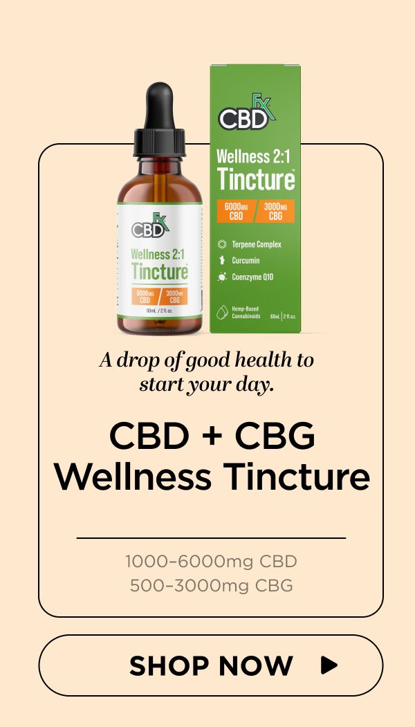 CBD + CBG Wellness Tincture