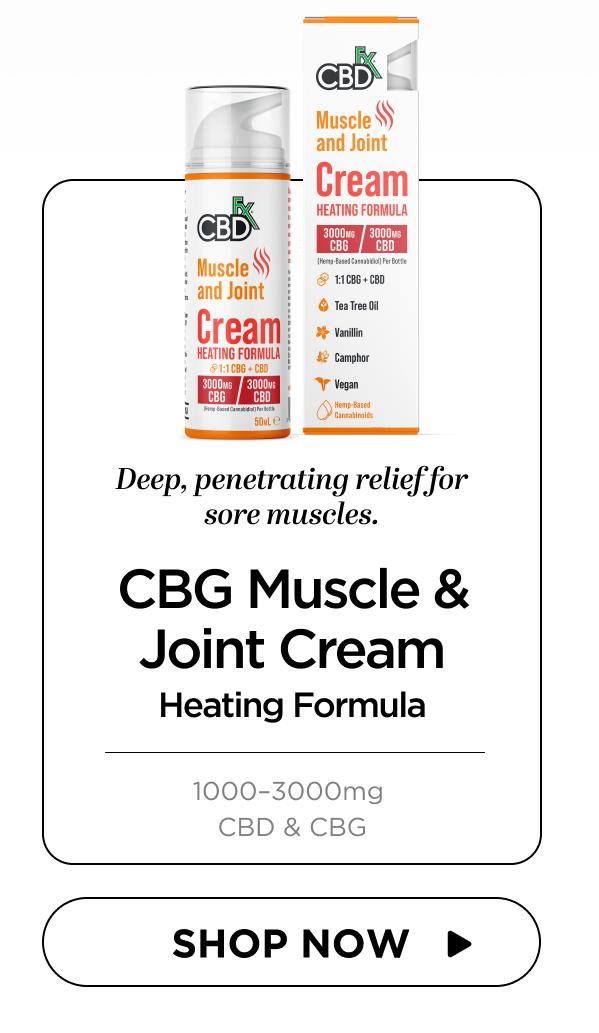 Muscle & Joint Cream: Heating Formula