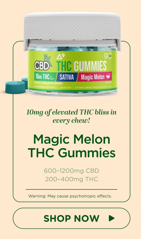 Magic Melon THC Gummies