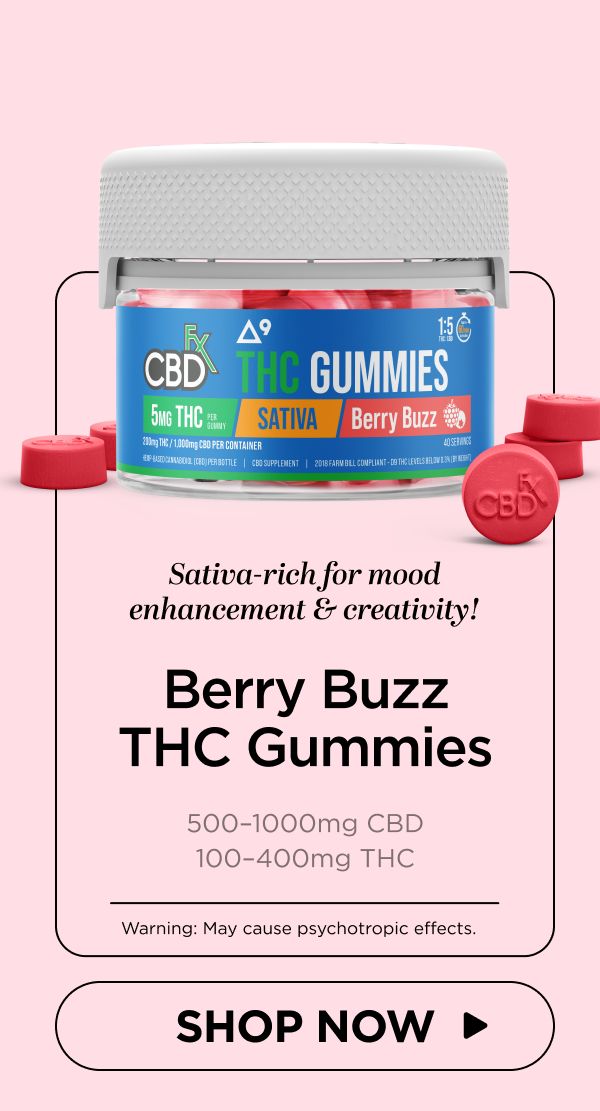Berry Buzz THC Gummies