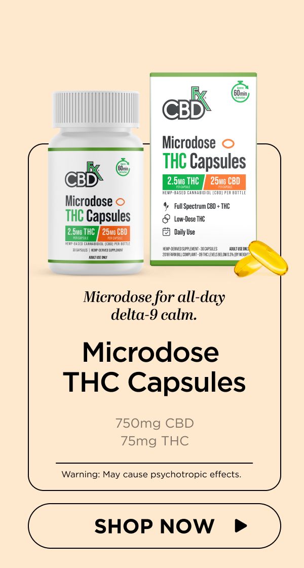 Microdose THC Capsules