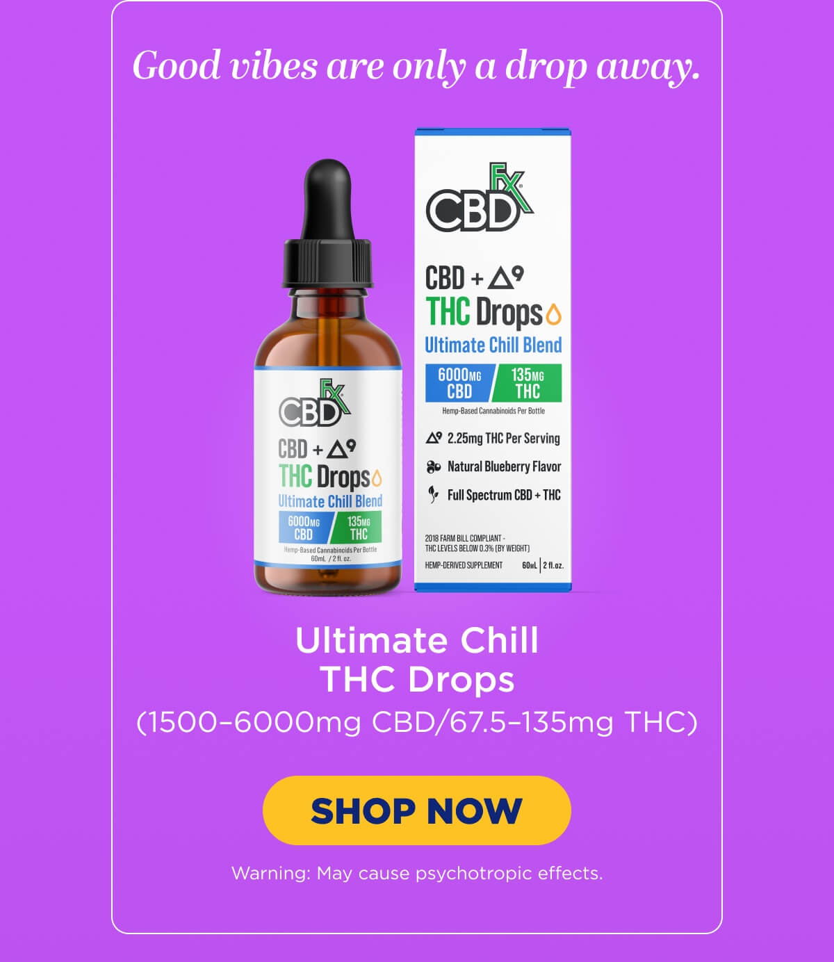 Delta-9 THC Drops: Ultimate Chill Blend
