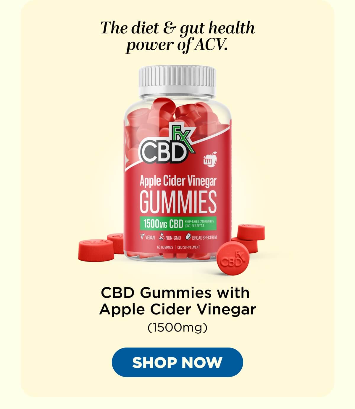 Apple Cider Vinegar Gummies (ACV)