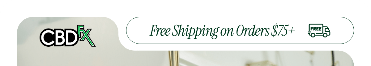 CBDfx - Free Shipping on Orders $75+