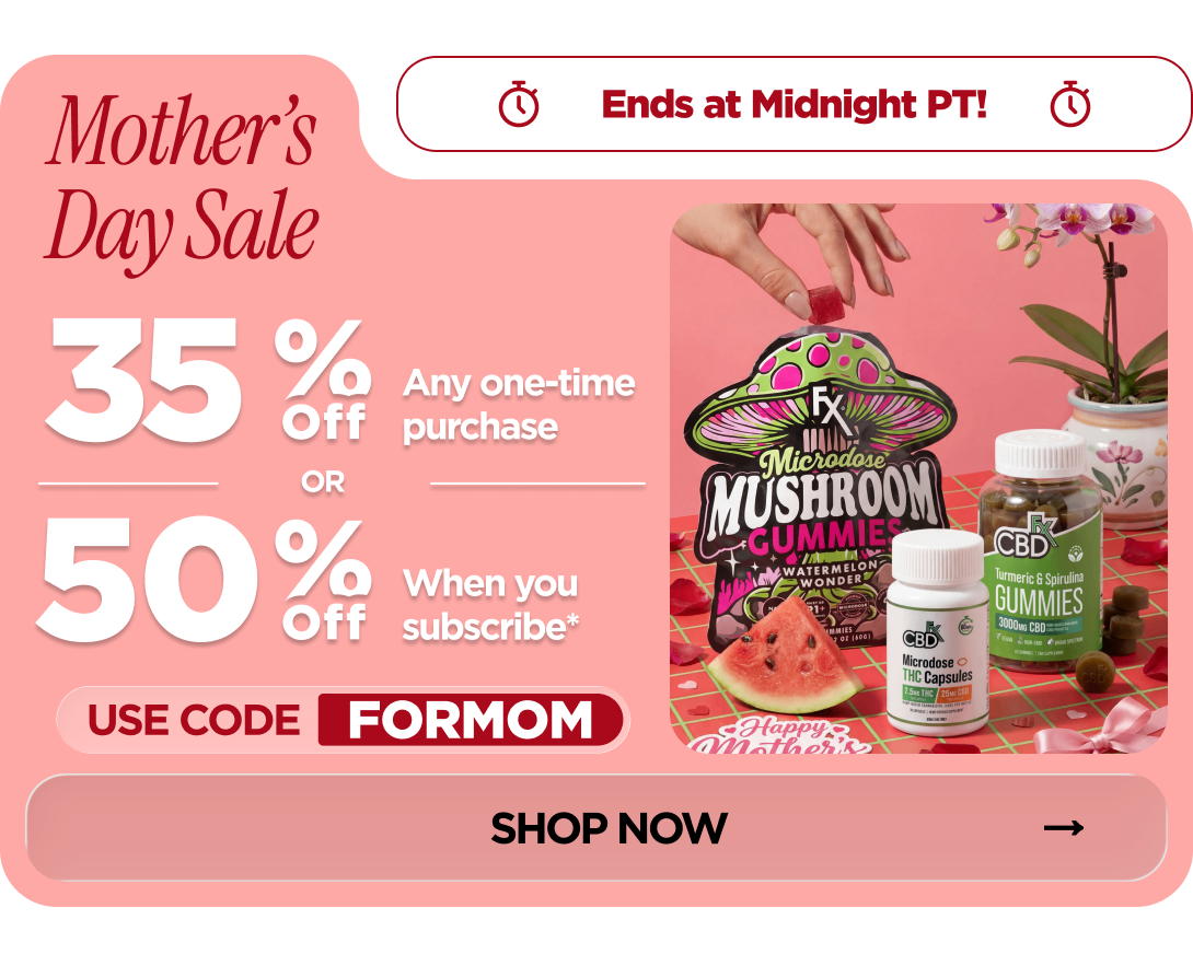 Mother’s Day Sale Get 35% OFF Select items or Get 50% OFF When you subscribe* Use code FORMOM