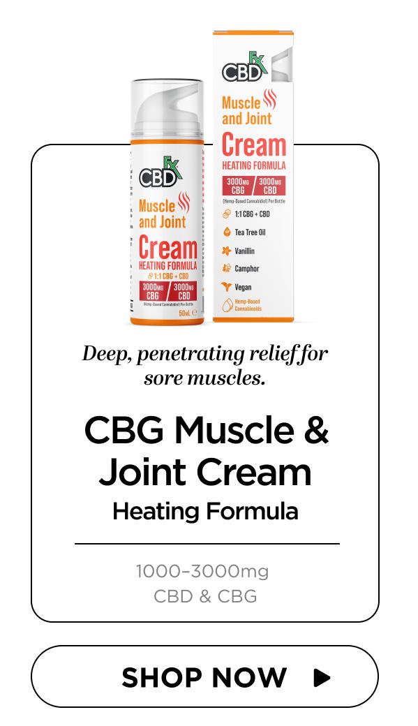 Muscle & Joint Cream: Heating Formula