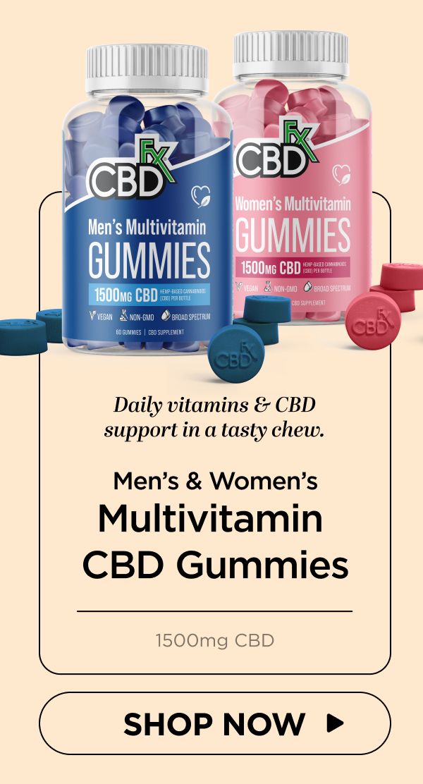 Men's & Women's Multivitamin CBD Gummies
