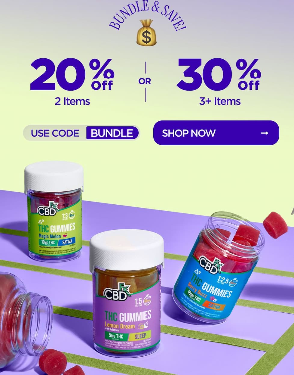 Bundle & Save! 20% OFF 2 Items or 30% OFF 3+ Items Use code BUNDLE